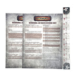 (BD31) Ash Wastes Rulebook & Accessories Necromunda Warhammer 40k