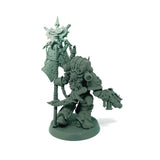 (3981) Plague Marine Icon Bearer Death Guard Chaos Space Marines Warhammer 40k