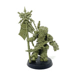 (3865) Plague Marine Icon Bearer Death Guard Chaos Space Marines Warhammer 40k