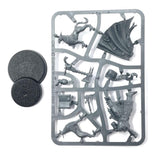 (4831) Excelsior Priest & Gryph Hound Silver Tower Cities Of Sigmar Warhammer